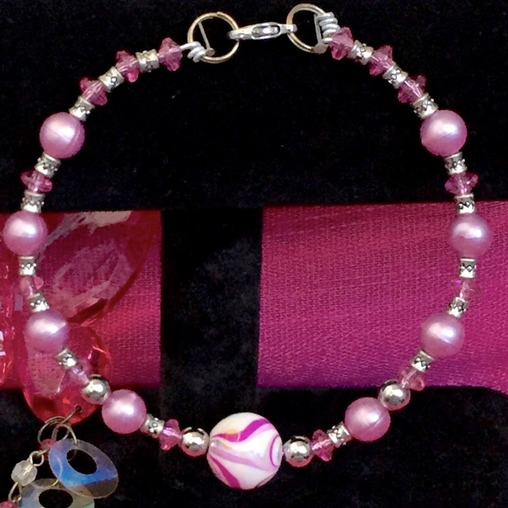 Matching 2 Piece Necklace&Anklet/Bracelet Set